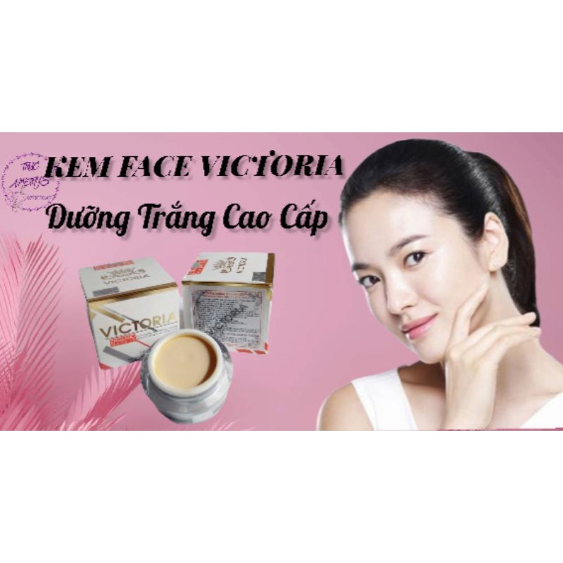 KEM DƯỠNG TRẮNG DA VICTORIA CHỐNG LẠI 20 DẤU HIỆU LÃO HOÁ