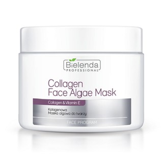 Mặt nạ  dưỡng trắng bổ sung collagen, vitamin E  tảo lâu Bielenda professional - xách tay Ba Lan