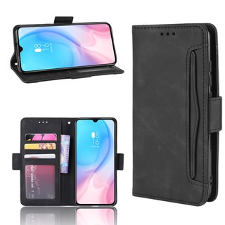 Ốp lưng da kiểu ví cho Xiaomi Mi A3