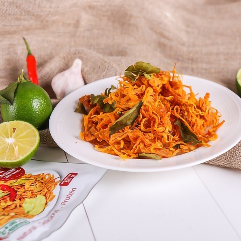 Khô gà xé cay vị truyền thống đồ ăn vặt Pichi gói 50g sợi dai ngon ZonzonFood | BigBuy360 - bigbuy360.vn