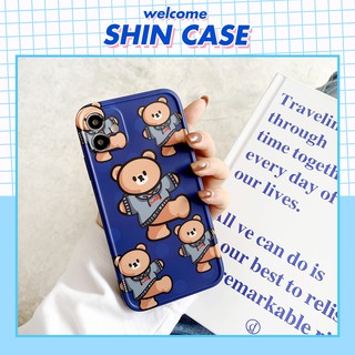 Ốp lưng iphone Kick Bear IMD dày dặn viền nổi 6/6plus/6s/6splus/7/7plus/8/8plus/x/xs/11/12/13/14/pro/max/promax/plus