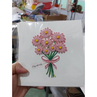 Thiệp handmade, thiệp giấy xoắn