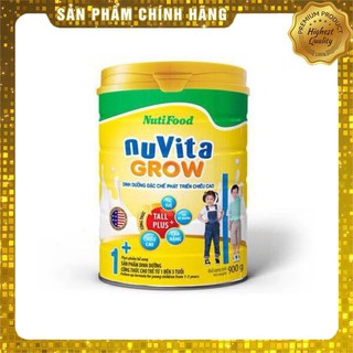 COMBO 2 Sữa bột Nuvita Grow 1+ 900g (1 - 3 tuổi) (100% chính hãng)