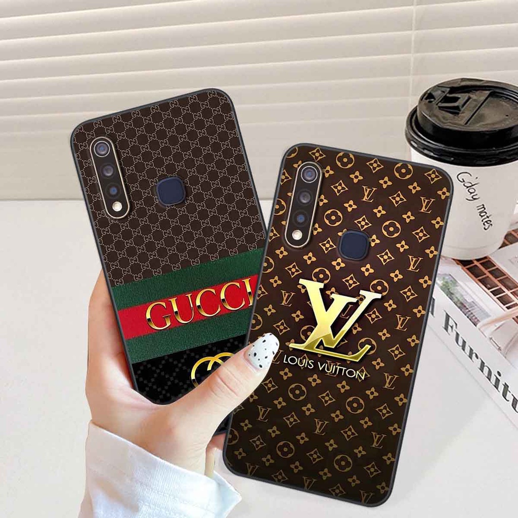 Ốp Vivo Y19 / U3 in hình thương hiệu L.V, N.I.K.E cá tính, đẳng cấp