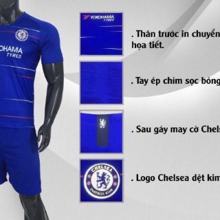 Áo bóng đá chelsea xanh