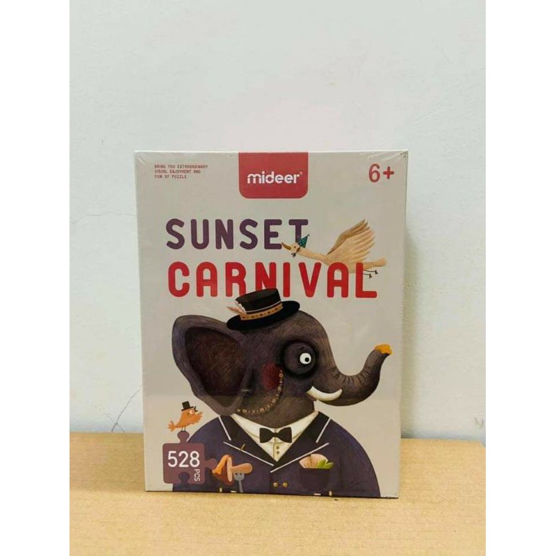 BỘ XẾP HÌNH 528 MIẾNG GHÉP SUNSET CARNAVAL - HÃNG MIDEER