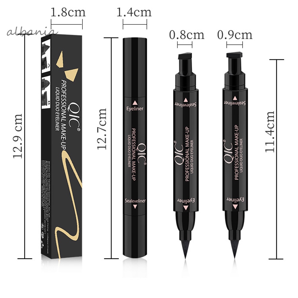 Bút kẻ mắt QIC dạng lỏng lâu trôi chống thấm nước nhanh khô | BigBuy360 - bigbuy360.vn