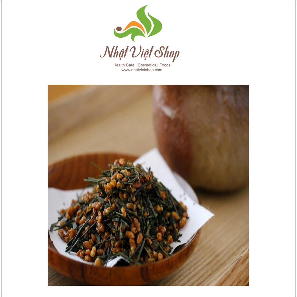 Trà xanh gạo lứt rang Kunitaro Nhật Bản 200gr