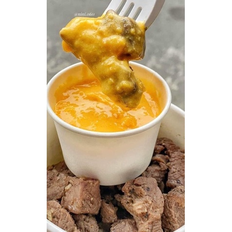 SỐT TRỨNG MUỐI PHÔ MAI CÔNG THỨC NHÀ HÀNG hũ 400gram