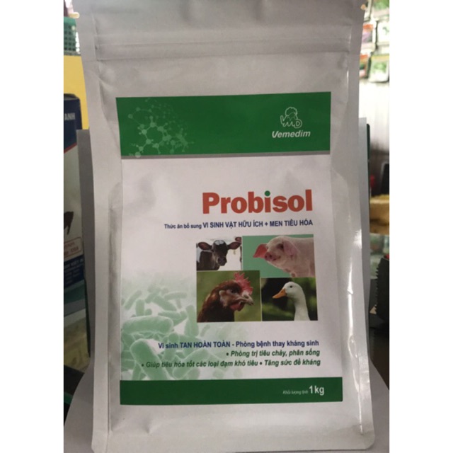 Probisol - Men tiêu hóa, Vi sinh vật hữu ích cho gia súc gia cầm