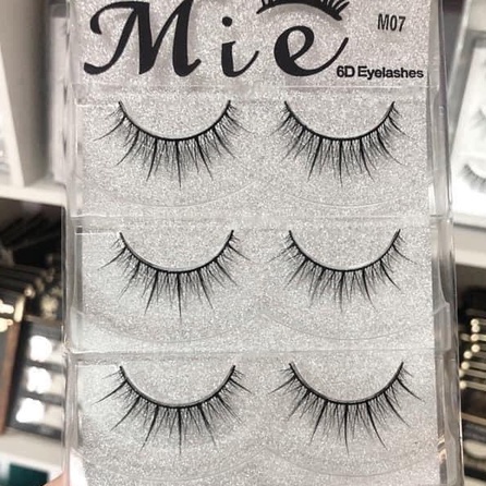 Mi Mie 07 5 Cặp Lên Mắt Tự Nhiên Form Mi Dài Vừa Phải , Tự Nhiên Như Mi Thật