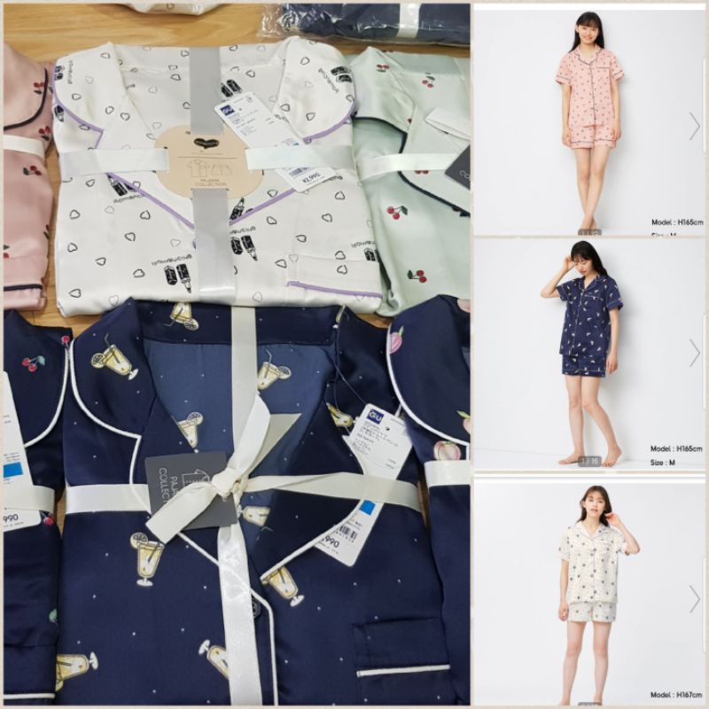 Đồ bộ Pyjama GU săn sale