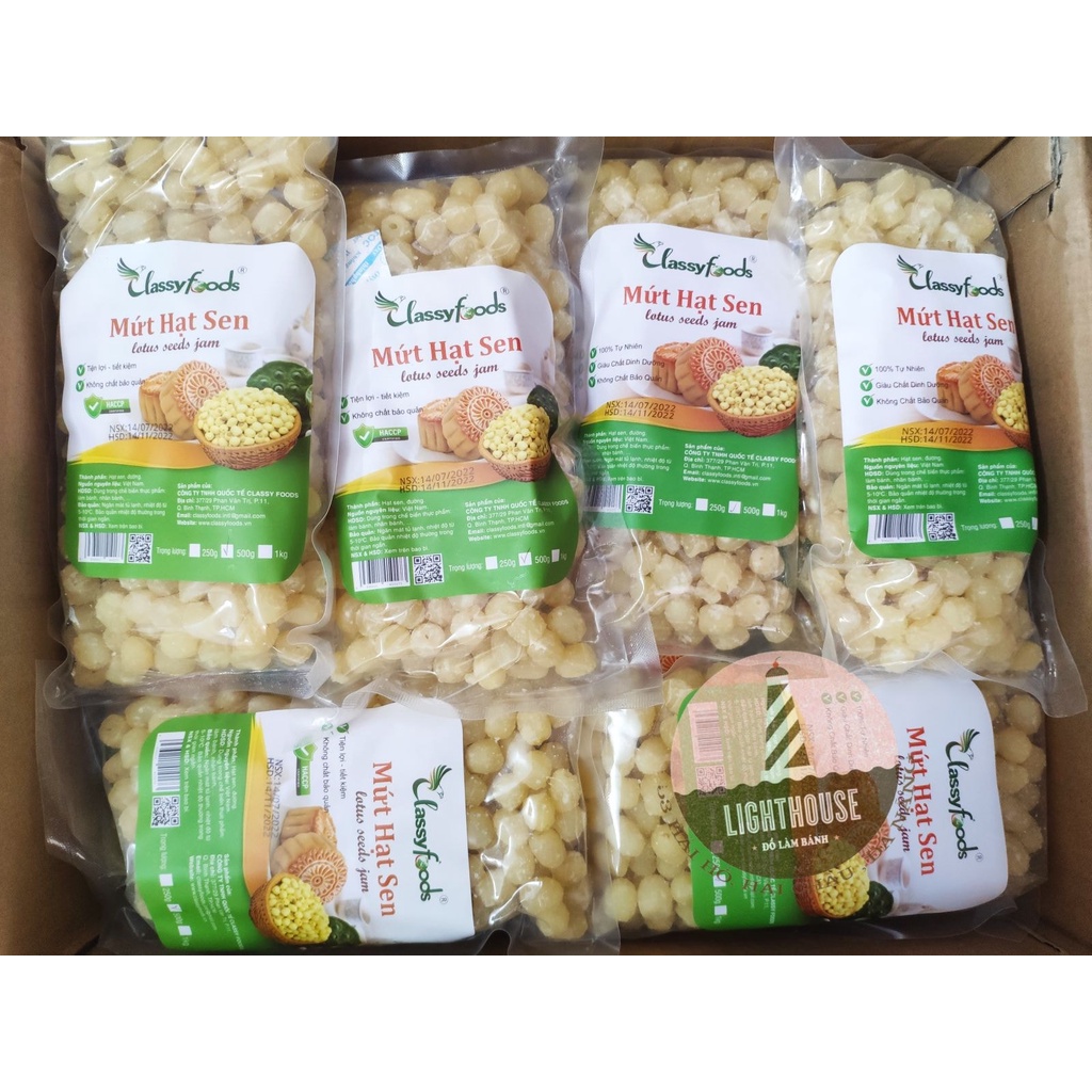 Mứt Hạt Sen 500gr