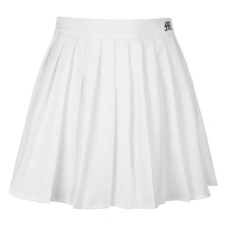 Chân váy tennis dập ly cạp thêu chữ M khóa lệ hông chân váy nữ xếp ly có quần trong thời trang Banamo Fashion 599 | BigBuy360 - bigbuy360.vn