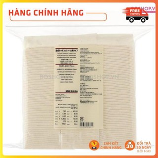 [HÀNG CHUẨN] Bông Tẩy Trang Muji Hàng Nhật Nội Địa | Bông Tẩy Trang Organic Muji Nhật Bản