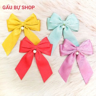 Kẹp tóc nơ / Cài Tóc Nơ tiểu thư Hàn Quốc (Nhiều mẫu)