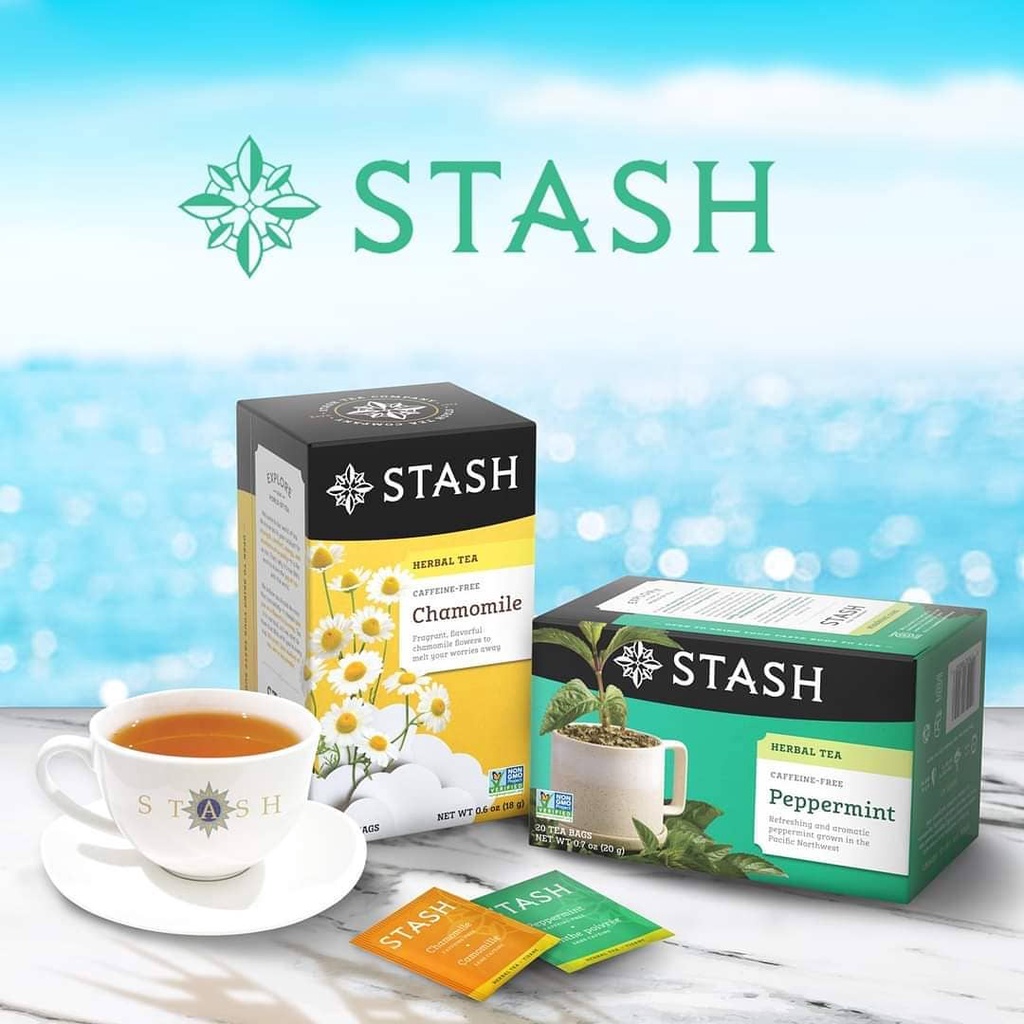 Trà túi lọc Stash (hàng Mỹ) - trà thảo mộc, trái cây các vị