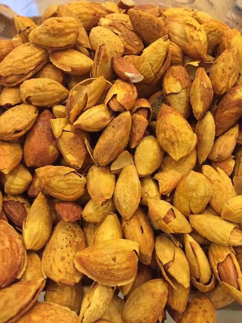 Túi 500gr hạnh nhân Mỹ rang bơ thơm giòn hàng loại 1