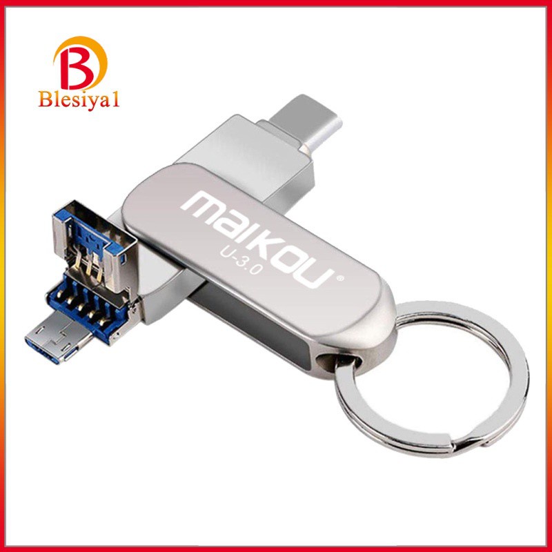 [BLESIYA1] USB 3.0 Flash Drive Memory Stick Pen Thumb 128GB for PC Laptop Data Storage