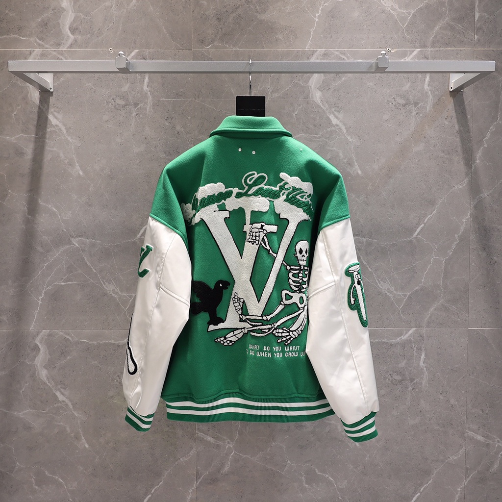 Áo Jacket LouisVuitton x NBA Blue FW21