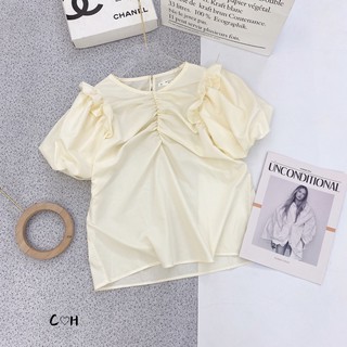Áo sơ mi tay bồng