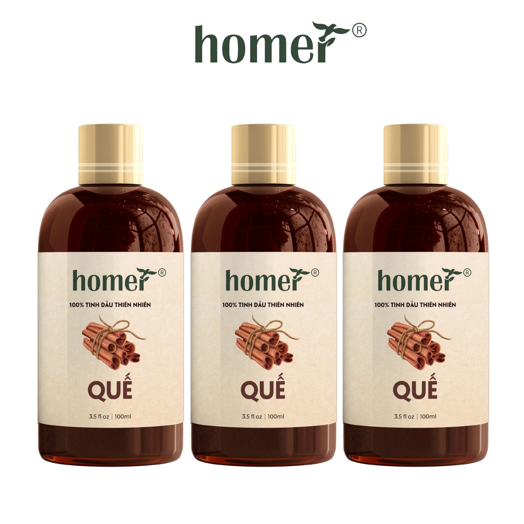 Combo 3 tinh dầu Quế Homer 20ml/chai