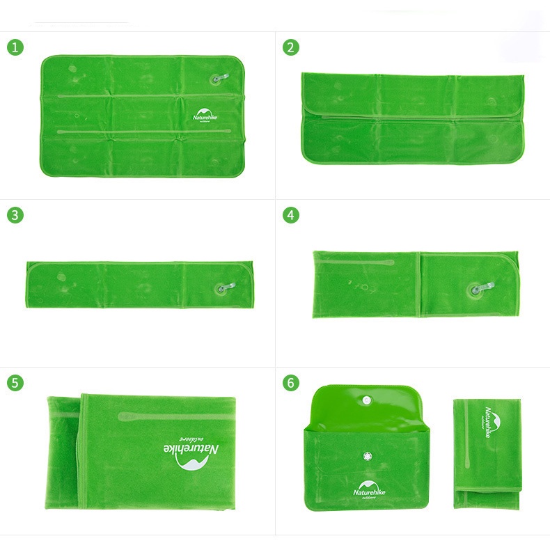 Gối hơi gấp gọn siêu nhẹ Naturehike NH18F018-Z- Maxx Camping