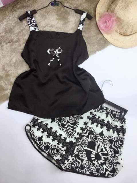 Bộ ngủ lụa satin