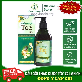 Dầu gội thảo dược tóc x2 lan chi đôngylanchi