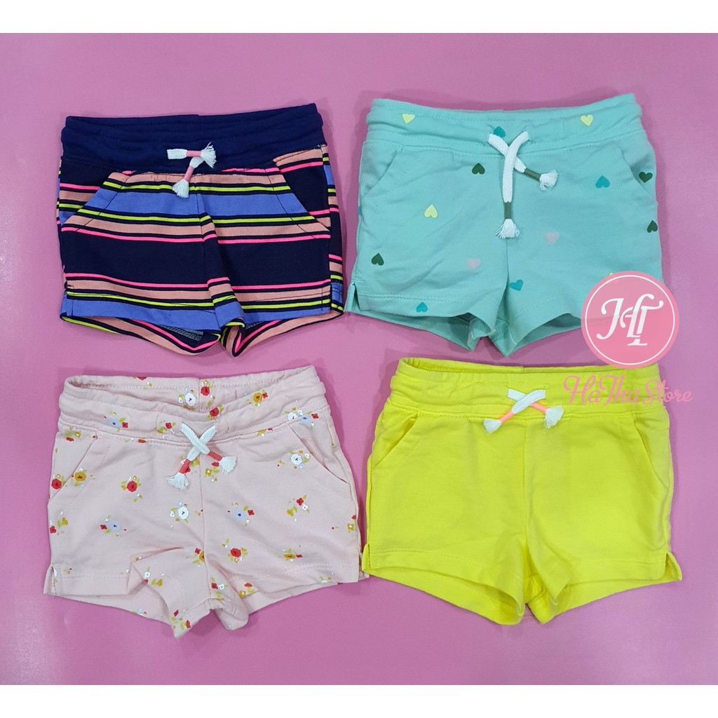 Shorts / (8-18kg) Quần short thun Cat&amp;Jack bé gái