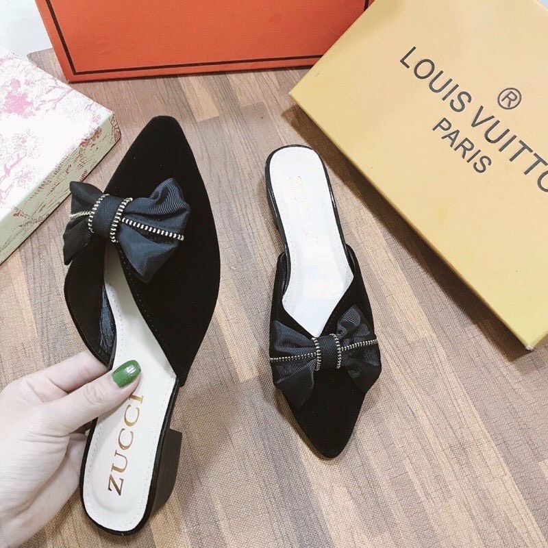  giầy sục nơ chất nỉ siêu mềm siêu hót! | BigBuy360 - bigbuy360.vn