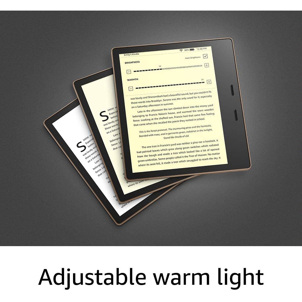 Máy đọc sách Kindle Oasis 3 - gen 10th - chính hãng Amazon - new 100% - màn hình vàng warmlight - chống nước | BigBuy360 - bigbuy360.vn