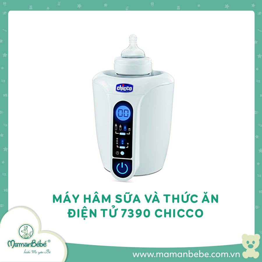 [Mã MKBC13 giảm 80k đơn 1 triệu] Máy hâm sữa và thức ăn điện tử 7390 Chicco