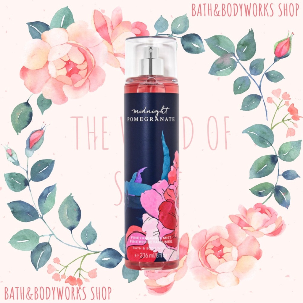 Xịt Thơm Bath & Body Works Midnight Pomegranate