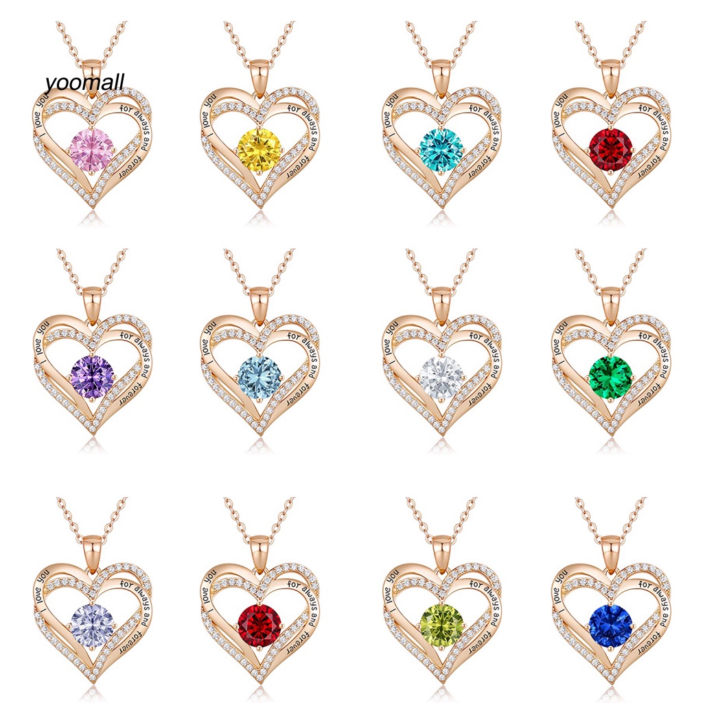 Vòng cổ Mặt Đá Lấp Lánh Có Thể Điều Chỉnh Độ Dài