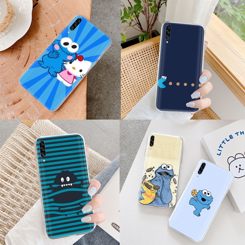 Ốp Điện Thoại Dẻo Trong Suốt Họa Tiết Hoạt Hình Quái Vật Cookie Dễ Thương Cho Motorola Moto E6 E5 E4 Play E7 Plus E6S 2020 Vm47