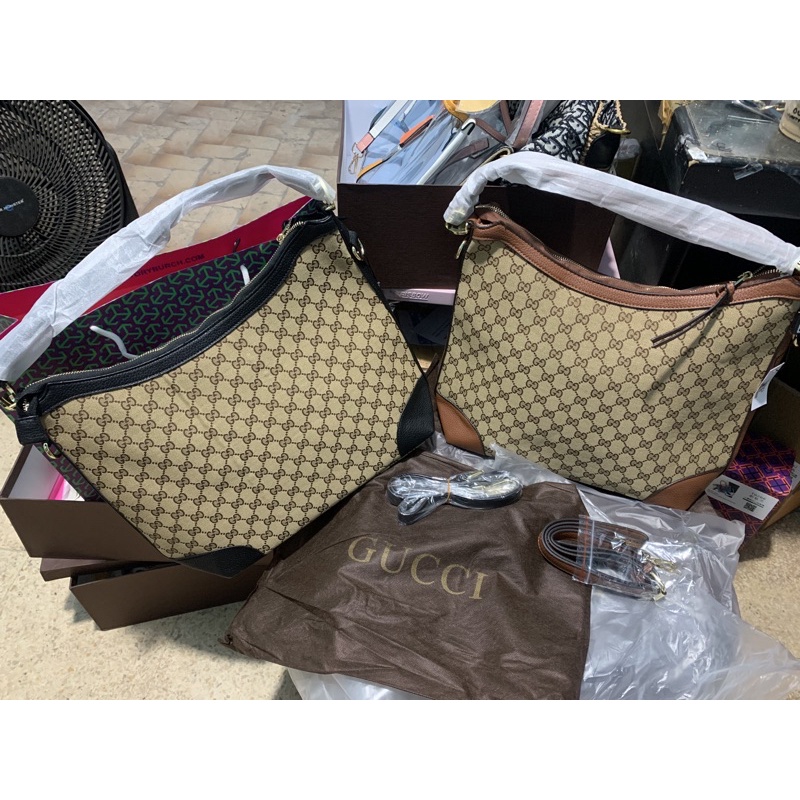 Túi Xách CANVAS GC GUCCl GUCI Guxi HOBO GG Cho Nữ
