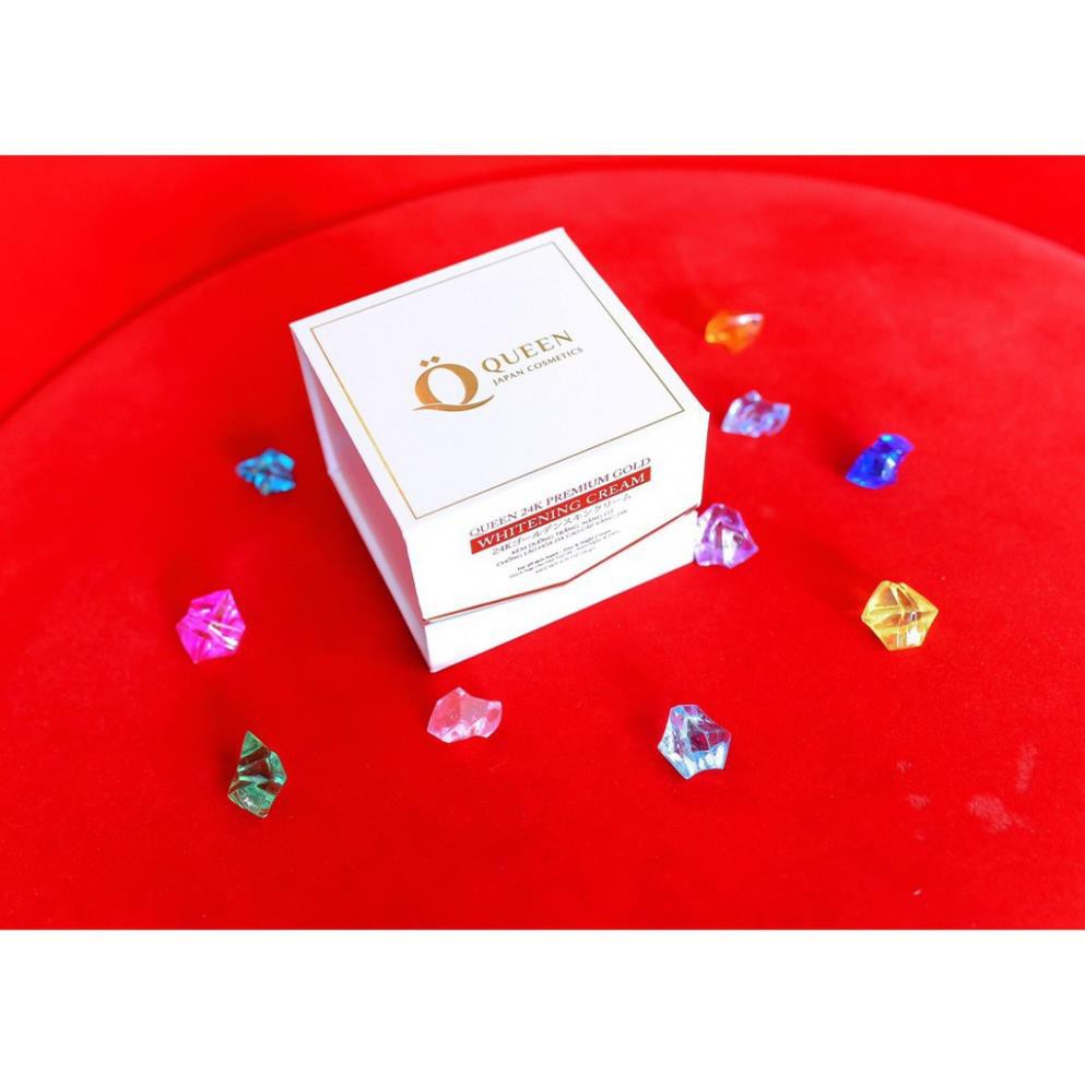 [CHÍNH HÃNG] Kem Dưỡng Trắng Nâng Cơ Chống Lão Hóa Da Cao Cấp Vàng 24K Nhật Bản Queen Japan Cosmetics MELASMA CREAM | BigBuy360 - bigbuy360.vn