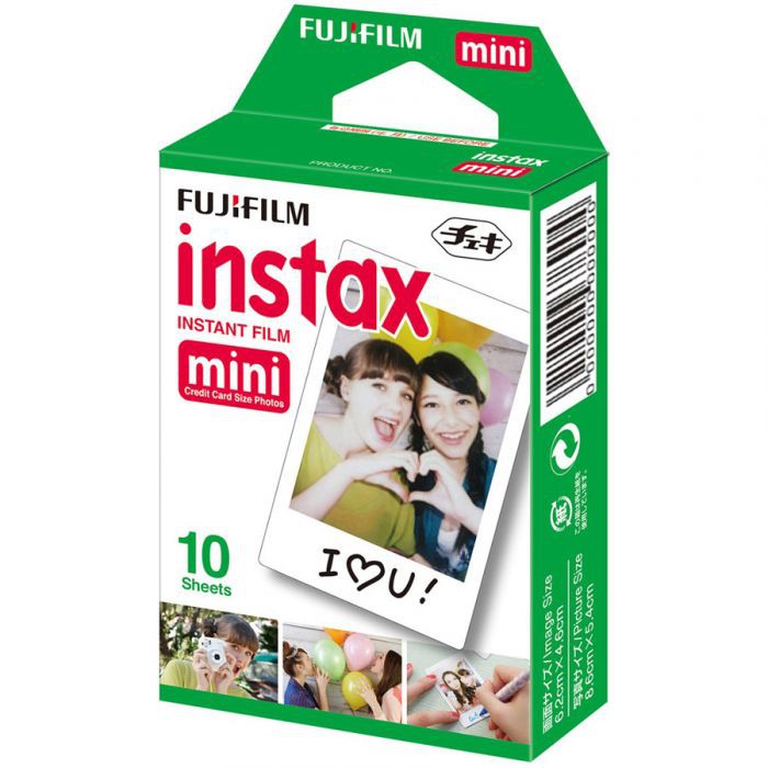 [Mã ELFLASH3 hoàn 10K xu đơn 20K] Film Instax Mini - Giấy in ảnh lấy ngay 1pack/ 10 tấm ảnh - Tặng 10 tấm sticker