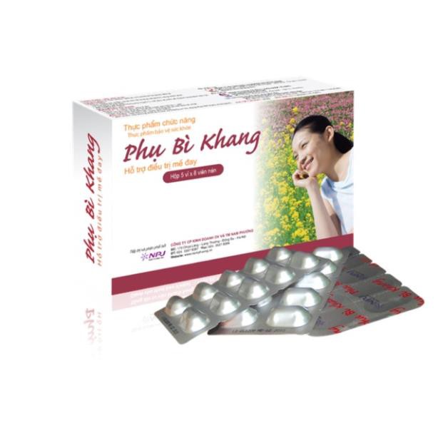 Phụ bì khang - hỗ trợ cho người bị mề đay - 30 viên