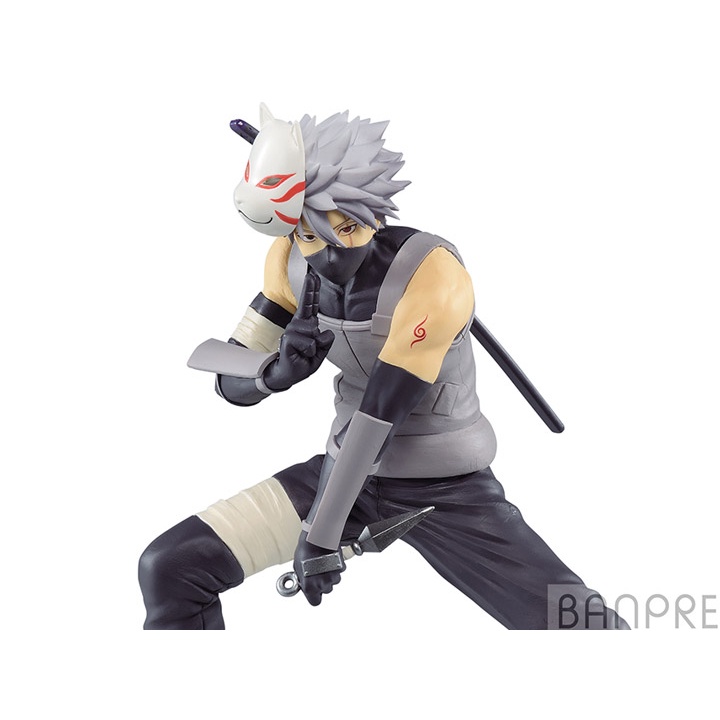 Mô Hình Naruto Shippuden Vibration Stars Figure - Hatake Kakashi - II - Chính hãng Banpresto