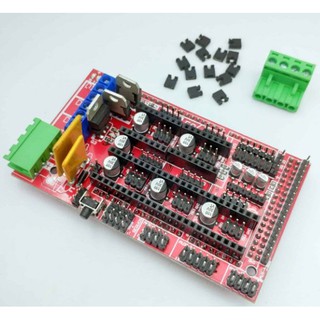 Mạch điều khiển máy in 3D RAMPS 1.4, mega 2560, màn hình 12864 đủ cáp, jumper