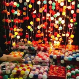 Đèn dây bóng trang trí Thái Lan (3m - 20 bóng)