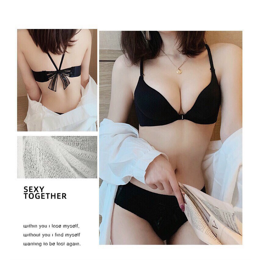 BỘ LÓT CÀI TRƯỚC DÂY BƯỚM SEXY | BigBuy360 - bigbuy360.vn