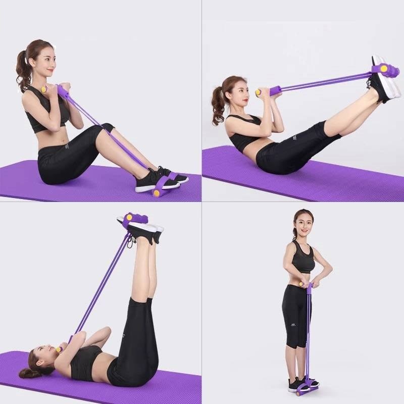 Dụng cụ hỗ trợ tập yoga, tập thể dục, đồ gym cơ bản, cơ bụng 6 múi, tập cơ tay Happy Home