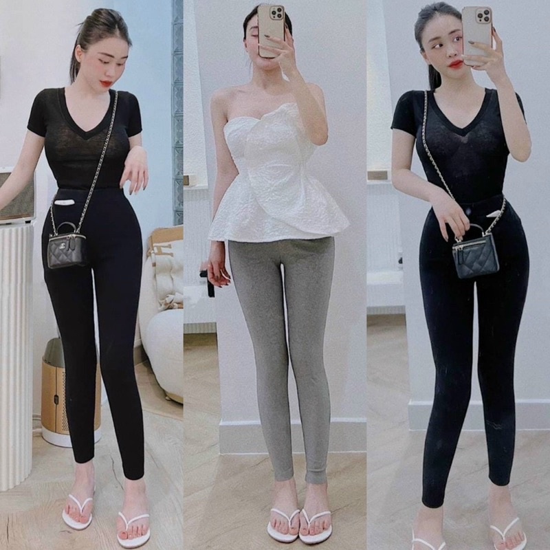 QUẦN LEGGING LƯNG CAO