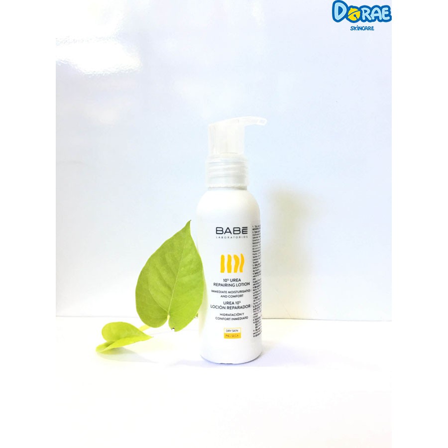 ✅[Chính hãng BABE] Kem dưỡng ẩm toàn thân cho da khô, rất khô Babe 10% Urea Repairing Lotion