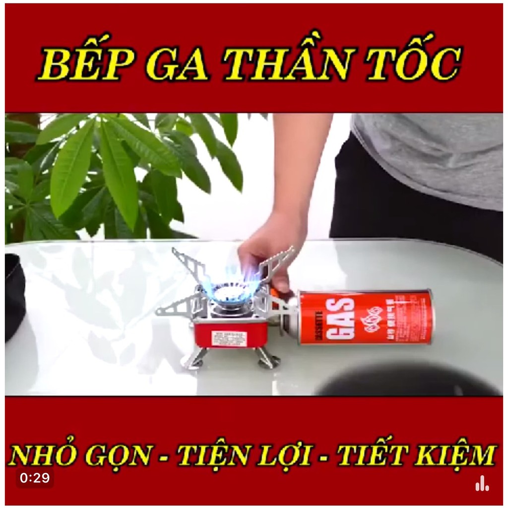 Bếp Gas Mini tiện ích đi pinic, du lịch