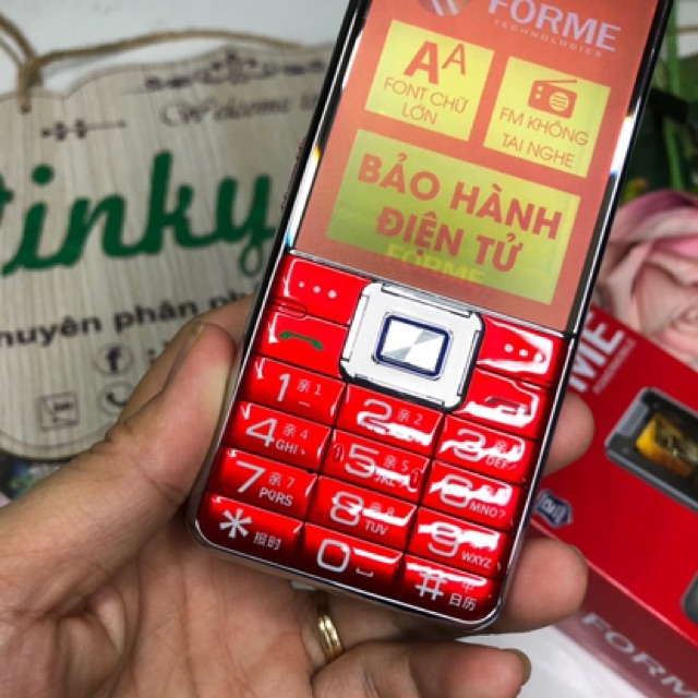 Điện Thoại FORME M3 2 sim 2 sóng pin 2700mAh Màn hình 2.4inch Mới Fullbox Bảo hành 12 tháng | BigBuy360 - bigbuy360.vn