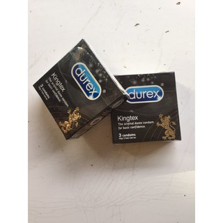 Bao cao su Durex kingtex Hộp 3 cái Thái Lan